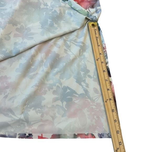 Athleta Jupe Savannah Midi Skirt Floral Pull On Stretch Pockets Women's XXS - Picture 5 of 9